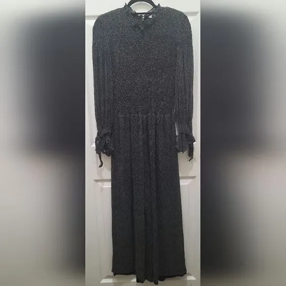 Rebecca Taylor Pebble Print Silk Chiffon Jumpusit - Picture 3 of 15